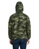Adult Packable Anorak 1/4 Zip Jacket - BLACK - S